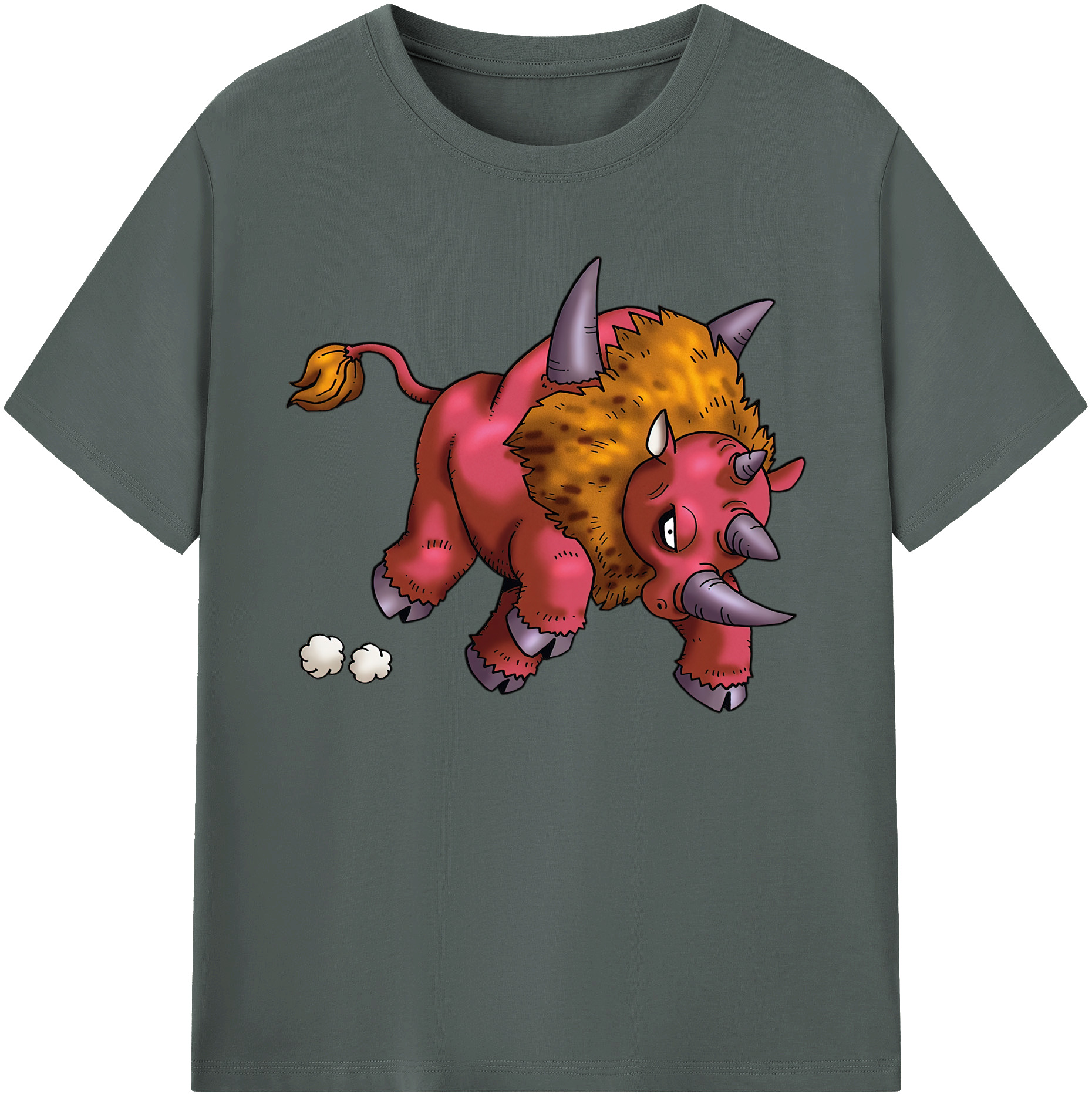 （画像用） ドラゴンクエスト Doragon Kuesuto Dragon Quest 綿100％ メンズ半袖Tシャツ｜肌触りやわらか＆通気性